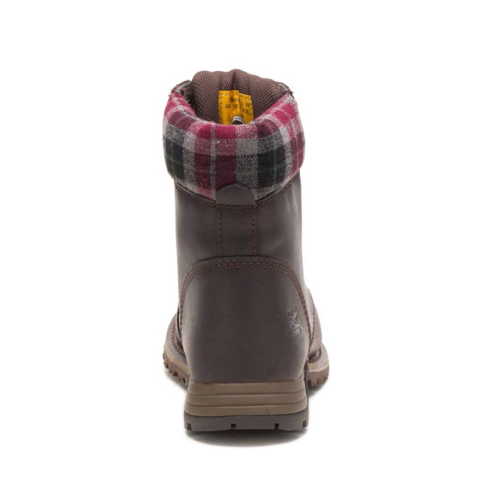Olcso Caterpillar Munkavedelmi Bakancs Caterpillar Kenzie Steel Toe Noi Csokolade Cat Cipo Outlet